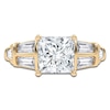 Thumbnail Image 3 of Princess-Cut Created By Jared Studio Lab-Grown Diamond Engagement Ring 3-1/2 ct tw 14K Yellow Gold
