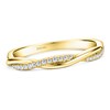 Thumbnail Image 1 of Kirk Kara Diamond Twist Wedding Band 1/6 ct tw 14K Yellow Gold