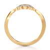 Thumbnail Image 2 of J'Lure Lab-Grown Diamond Scalloped Wedding Band 1/6 ct tw 18K Yellow Gold