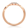 Thumbnail Image 2 of J'Lure Lab-Grown Diamond Scalloped Wedding Band 1/5 ct tw 18K Rose Gold