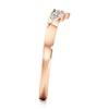 Thumbnail Image 3 of J'Lure Lab-Grown Diamond Scalloped Wedding Band 1/5 ct tw 18K Rose Gold