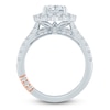 Thumbnail Image 4 of Pnina Tornai Princess-Cut Lab-Grown Diamond Halo Engagement Ring 1-3/4 ct tw 14K White Gold