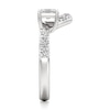 Thumbnail Image 3 of J'Lure Radiant Brilliant-Cut Lab-Grown Diamond Contour Wedding Band 7/8 ct tw 18K White Gold