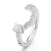 Thumbnail Image 4 of J'Lure Radiant Brilliant-Cut Lab-Grown Diamond Contour Wedding Band 7/8 ct tw 18K White Gold