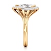 Thumbnail Image 3 of J'Lure Moval Old-Cut Lab-Grown Diamond Engagement Ring 2-1/4 ct tw 18K Yellow Gold
