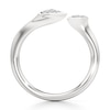 Thumbnail Image 2 of J'Lure Lab-Grown Diamond Wedding Band 1/10 ct tw 18K White Gold