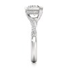 Thumbnail Image 3 of J'Lure Hexagon Brilliant-Cut Lab-Grown Diamond Bypass Engagement Ring 2-3/8 ct tw 18K White Gold