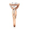 Thumbnail Image 3 of J'Lure Octagon Brilliant-Cut Lab-Grown Diamond Bypass Engagement Ring 3-1/6 ct tw 18K Rose Gold