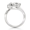 Thumbnail Image 2 of J'Lure Trillion Curved Brilliant-Cut Lab-Grown Diamond Engagement Ring 3 ct tw 18K White Gold