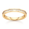 Thumbnail Image 1 of J'Lure Baguette & Round-Cut Lab-Grown Diamond Wedding Band 1/3 ct tw 18K Yellow Gold
