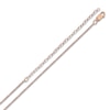 Thumbnail Image 3 of Diamond Double Digit Number Necklace Diamond Accents 14K Rose Gold-Plated Sterling Silver 18"