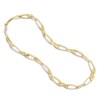 Thumbnail Image 1 of Italia D'Oro Tapered Oval Link Necklace 14K Yellow Gold 18"