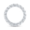 Thumbnail Image 3 of Princess-Cut Lab-Grown Diamond Eternity Band 4-7/8 - 6-1/3 ct tw Platinum