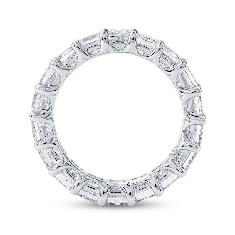 Main Image 3 of Princess-Cut Lab-Grown Diamond Eternity Band 4-7/8 - 6-1/3 ct tw Platinum