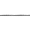 Thumbnail Image 2 of Wheat Chain Necklace 3mm Black Ion-Plated Stainless Steel 20"