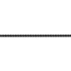 Thumbnail Image 2 of Wheat Chain Necklace 3mm Black Ion-Plated Stainless Steel 24"