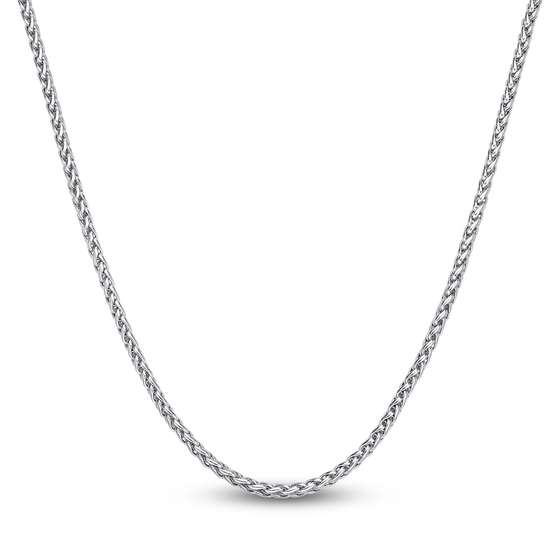 Main Image 1 of Wheat Chain Necklace 3mm Stainless Steel 30"