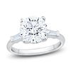 Thumbnail Image 1 of Round-Cut Lab-Grown Diamond Engagement Ring 3-1/3 ct tw 14K White Gold