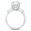 Thumbnail Image 2 of Round-Cut Lab-Grown Diamond Engagement Ring 3-1/3 ct tw 14K White Gold