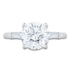 Thumbnail Image 3 of Round-Cut Lab-Grown Diamond Engagement Ring 3-1/3 ct tw 14K White Gold