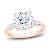 Thumbnail Image 1 of Round-Cut Lab-Grown Diamond Engagement Ring 3-1/3 ct tw 14K Rose Gold