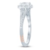 Thumbnail Image 2 of Pnina Tornai Princess-Cut Diamond Halo Engagement Ring 7/8 ct tw 14K White Gold