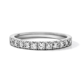 Chosen Diamond Anniversary Ring 1/2 ct tw Round 14K White Gold