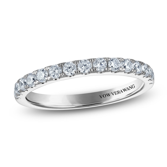 Vera Wang VOW Lab-Grown Diamond Wedding Band 1/2 ct tw 14K White Gold