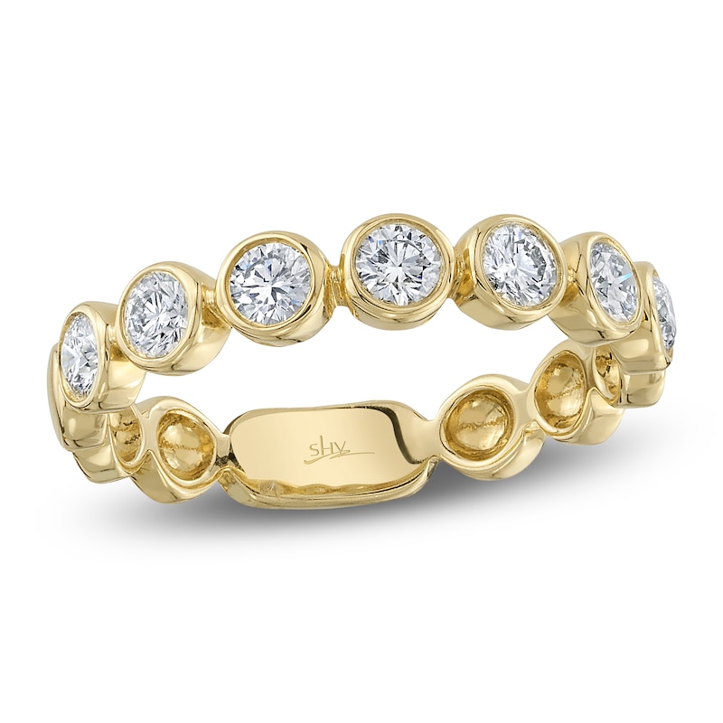 Main Image 1 of Shy Creation Diamond Ring 1/2 ct tw 14K Yellow Gold SC55022499
