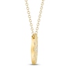 Thumbnail Image 2 of Shy Creation Diamond Disc Necklace 1/5 ct tw 14K Yellow Gold 18" SC55024284