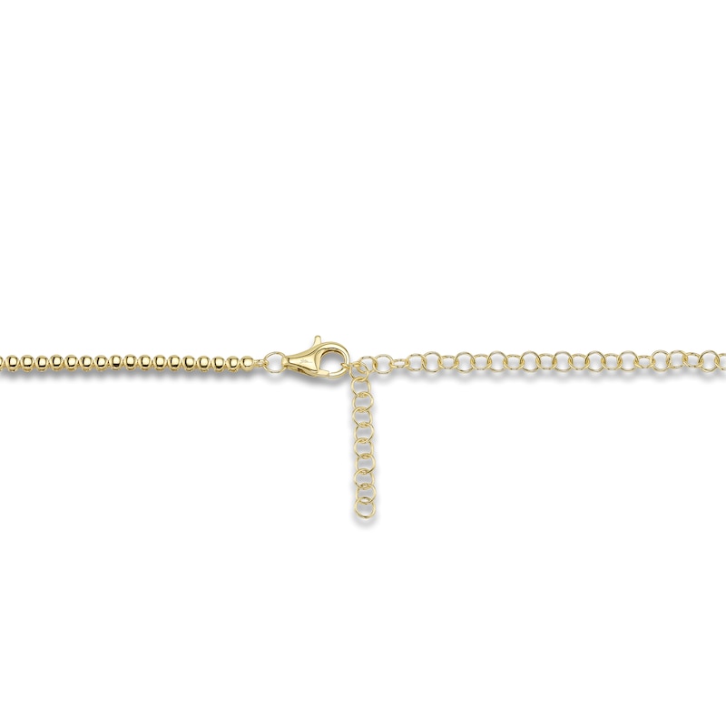 Main Image 2 of Shy Creation Diamond Bezel-Set Necklace 5/8 ct tw 14K Yellow Gold 18" SC55024503V2