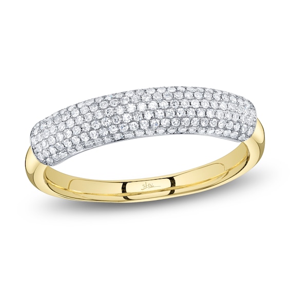 Shy Creation Diamond Fashion Ring 1/3 ct tw 14K Yellow Gold SC55025387