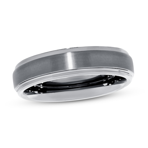 Wedding Band Tungsten Carbide 6mm