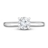 Thumbnail Image 3 of Diamond Solitaire Engagement Ring 1/3 ct tw Round 14K White Gold (I2/I)