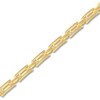 Thumbnail Image 2 of Men's Diamond Bracelet 1 ct tw Round 14K Yellow Gold 8.5"