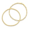 Thumbnail Image 1 of Solid Curb & Paperclip Chain Bracelet Set 14K Yellow Gold 8"