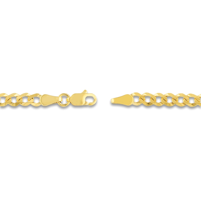 Main Image 4 of Solid Curb & Paperclip Chain Bracelet Set 14K Yellow Gold 8"