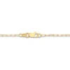 Thumbnail Image 3 of Diamond Medallion Necklace 1/10 ct tw Round 14K Yellow Gold 18"