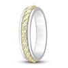 Thumbnail Image 2 of Y-Knot Women's Wedding Band 14K Two-Tone Gold 4.5mm