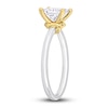 Thumbnail Image 2 of Y-Knot Diamond Solitaire Ring 1 ct tw Princess 14K White Gold (I/I1)