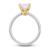 Thumbnail Image 3 of Y-Knot Diamond Solitaire Ring 1 ct tw Princess 14K White Gold (I/I1)