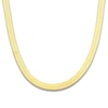 Thumbnail Image 1 of Solid Flexible Herringbone Necklace 10K Yellow Gold 20" 4mm