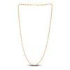 Thumbnail Image 2 of Solid Silk Rope Chain Necklace 14K Yellow Gold 20" 3.7mm
