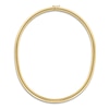 Thumbnail Image 1 of Solid Omega Chain Necklace 14K Yellow Gold 16" 4mm