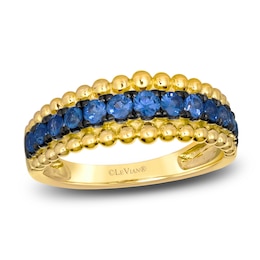 Le Vian Dolce D'Oro Natural Blue Sapphire Ring 14K Honey Gold