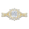 Thumbnail Image 3 of Pnina Tornai Radiant-Cut Diamond Halo Engagement Ring 1-1/4 ct tw 14K Yellow Gold