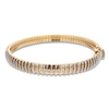 Thumbnail Image 1 of Italia D'Oro Diamond-Cut Cleopatra Bracelet 14K Two-Tone Gold 7"