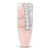 Thumbnail Image 4 of Men's Diagonal Diamond Anniversary Band 1/2 ct tw 14K Two-Tone Gold