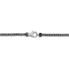 Thumbnail Image 5 of Forged by Jared Men's Hexagon Necklace Sterling Silver & 18K Yellow Gold 23"