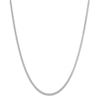 Thumbnail Image 1 of Solid Adjustable Wheat Chain Chain Necklace 1.6mm Sterling Silver 24"